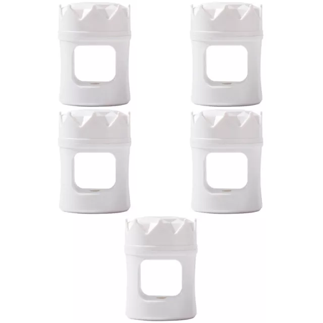 5 juegos de lámpara de uñas blanca Abs secador de esmalte de uñas lámpara de esmalte de uñas de manicura