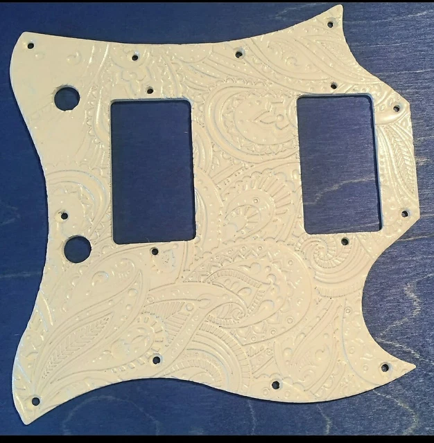 CUSTOM PICKGUARD fits GIBSON SG STANDARD GUITAR , HAND MADE!!