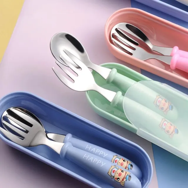 Spoon Baby Gadgets Infant Food Feeding Toddler Dinnerware Baby Tableware Set