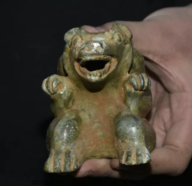 3.2 " Old Chinese Bronze ware Dynasty Fengshui Beast Statue