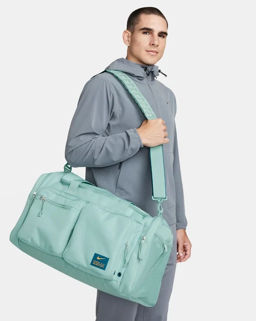 Nike Utility Power Training Duffle Duffel Bag CK2792-309 Medium 51L Mineral