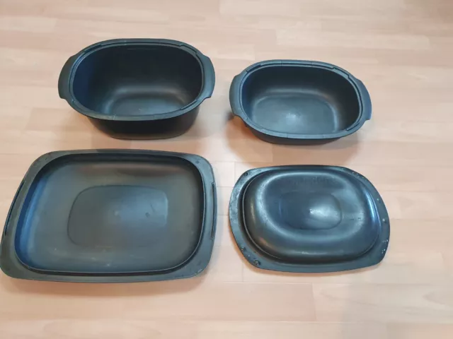 Tupperware- Cocotte - couvercles - lots de 4 pièces