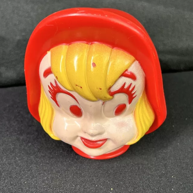 VTG Soaky Colgate Palmolive Casper Wendy Harvey Comics Bath Bottle Head Only