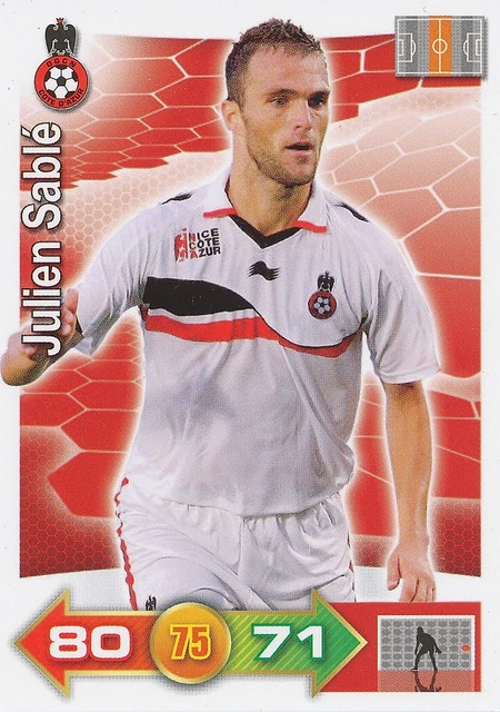 Carte Adrenalyn Signée OGC Nice LUSAMBA - Football Ligue 1, Collection, Jeu