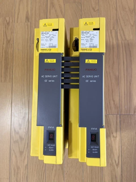 FANUC A06B-6090-H004 , A06B-6090-H244 SERVO AMPLIFIER MODULE 2 Set Used Japan