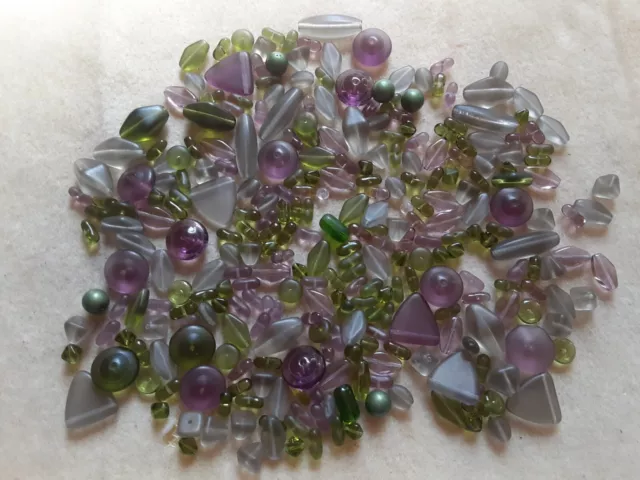 Czech Glass Bead Lot Czech Glass Bead Soup Mixed Assortment Czech Glass Beads