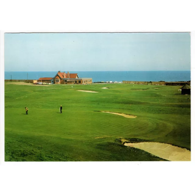 DUNBAR East Lothian The Golf Club House from the 2nd Green Postcard, Unused