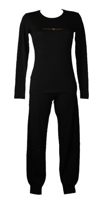 ARMANI EMPORIO ARMANI pyjama femme t-shirt court manches mi-longues pantalon court été 