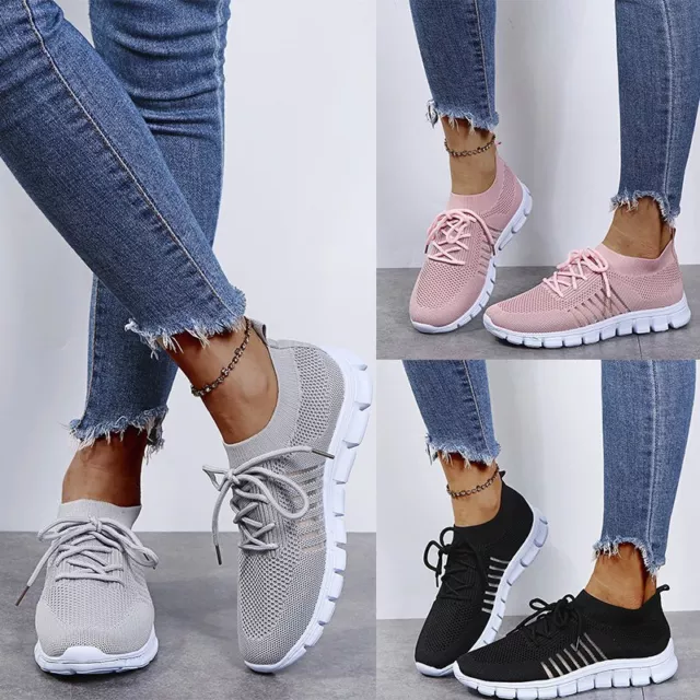 Casual Women‘s Walking Sneakers Athletic Sport Workout Gym Tennis Running Shoes