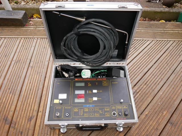Kane May Km9003 Analizzatore Di Combustione In Custodia Originale