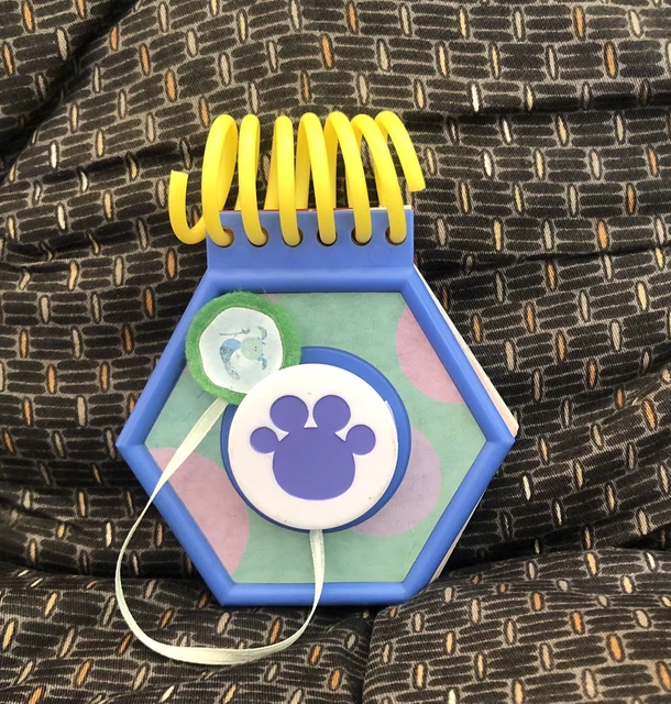 BLUES CLUES HANDY Dandy Blues Room Notebook Polka Dots Dry Erase Cloth