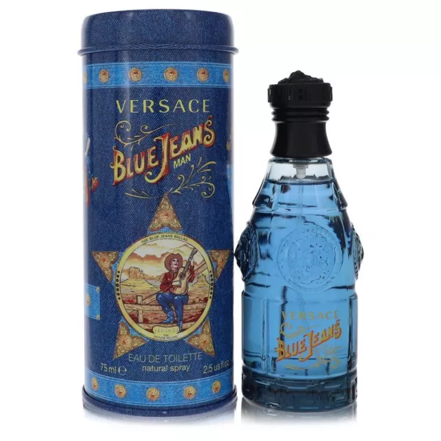 BLUE JEANS VERSACE EdT 2.5 oz / e 75 ml [Men] $158.39 - PicClick AU