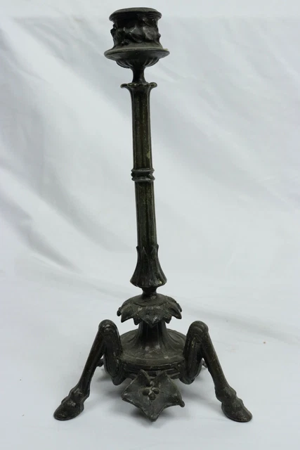 Late 19Th Century Bronze Candlestick