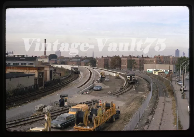 Original Slide Mbta Boston Subway Transit Red Line Kodachrome 1970