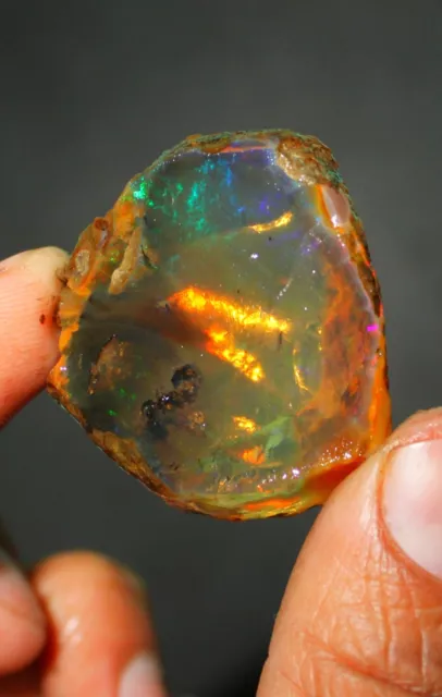 Opal rough, Welo Fire opal, Loose opal, Natural Ethiopian Opal rough 149.95 Cts