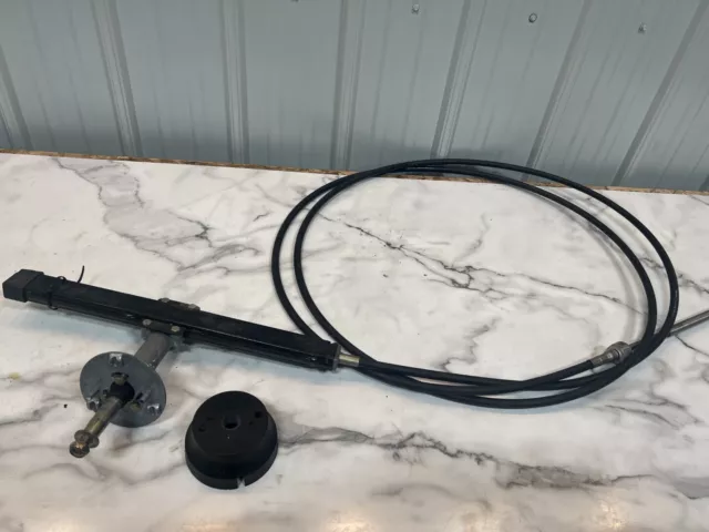 Boat Marine Teleflex steering cable rack stem assembly 3954916 3950210