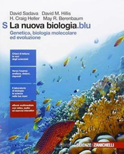 NUOVA BIOLOGIA.BLU, biologia s, zanichelli editore, 9788808837752 EUR 9,90 PicClick IT