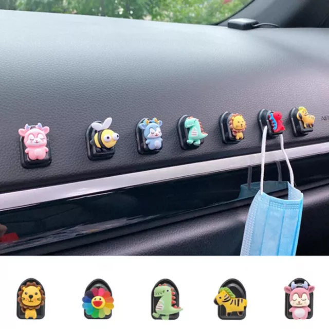 Ganci Auto Organizer Appendiabiti per Cavo USB Cuffie Chiave Archiviazione Accesso-H7