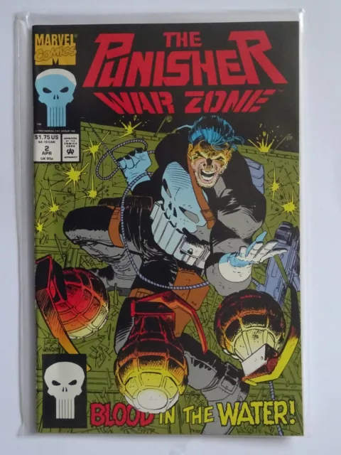 Punisher War Zone #2 NM  Marvel Comics 1992 series