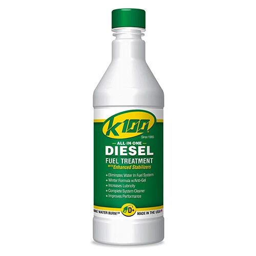 K100 Fuel Treatment Diesel Additive - K100-D+ - 32 oz Bottles - 12 Pack