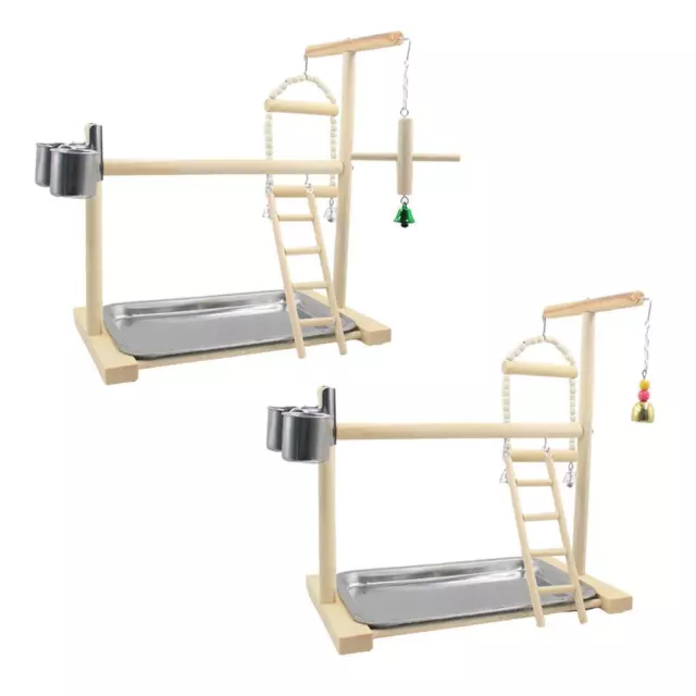 1pc Papagei Spielstand Nymphensittich Spielplatz Vogelstangen Gymnastikübungen
