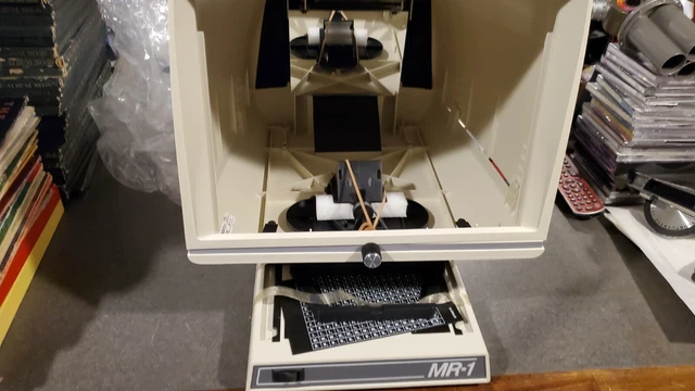 Vintage Anacomp XL-10 MR-1 Microfiche Card Reader Viewer Sold as is.