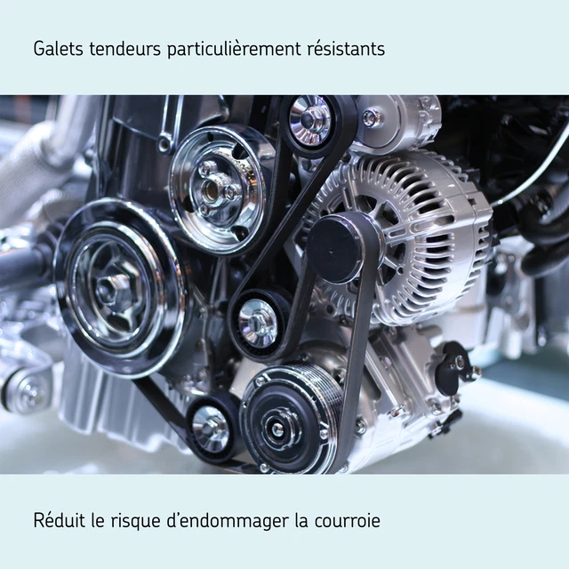 SKF Poulie-tendeur courroie trapézoïdale VKM 31015 Pour AUDI SEAT SKODA VW 2