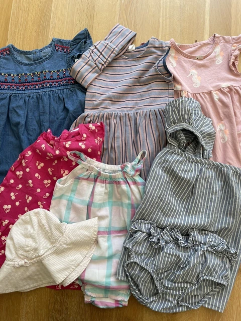 Girls summer clothes bundle size 12 - 18 months