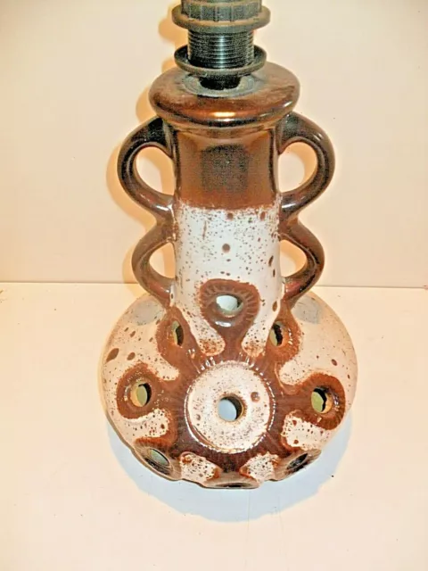 orginal Tischlampenfuß Keramik wohl um 1950-1960 vintage Sammler 2