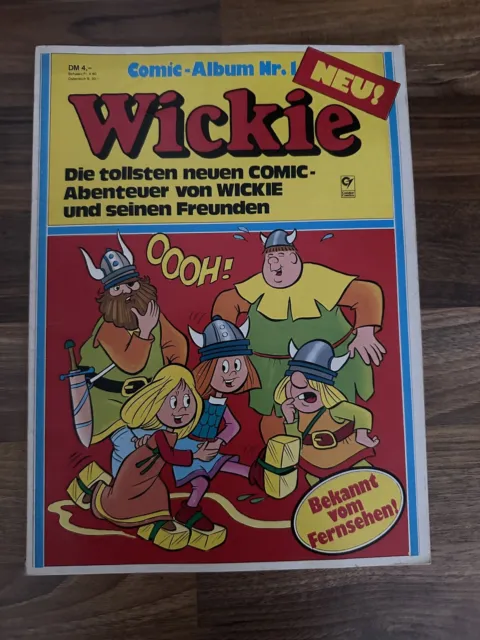 Wickie Comic-Album Nr. 1 - 1977 Condor Verlag - Wickie Comic - SC