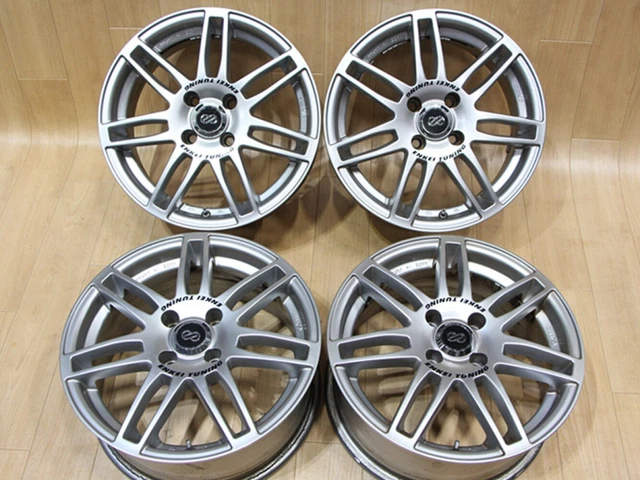 JDM Wheels ENKEI TUNING 15inch 6.5J 40 PCD100 4 holes Set of 4 MD120230512-12