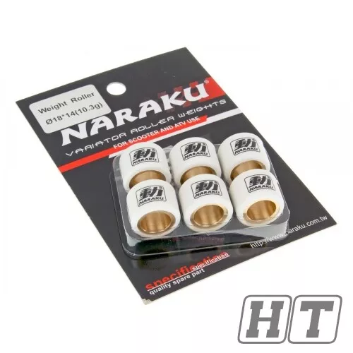 Variomatikgewichte Variomatikrollen Naraku HD 18x14mm 12,70g für Znen 150 50