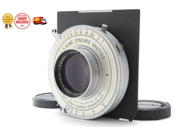 A MINT] KODAK Commercial Ektar 8 1/2 inch 216mm F6.3 Large Format