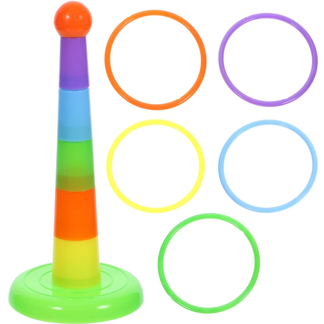 Hestya 16 Pcs Jeux Avec Anneaux D'eau Portables Jeu De Lancer D'Anneaux Jouet Aquatique Portatif D'eau Pour Plage Faveur De Fête Amusant Hestya 16 Pcs Jeux Avec Anneaux D'eau Portables Jeu De Lancer D'Anneaux Jouet Aquatique Portatif D'eau Pour Plage Faveur De Fête Amusant