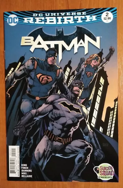 Batman #2 - DC Comics Rebirth 1st Print 2016 Series