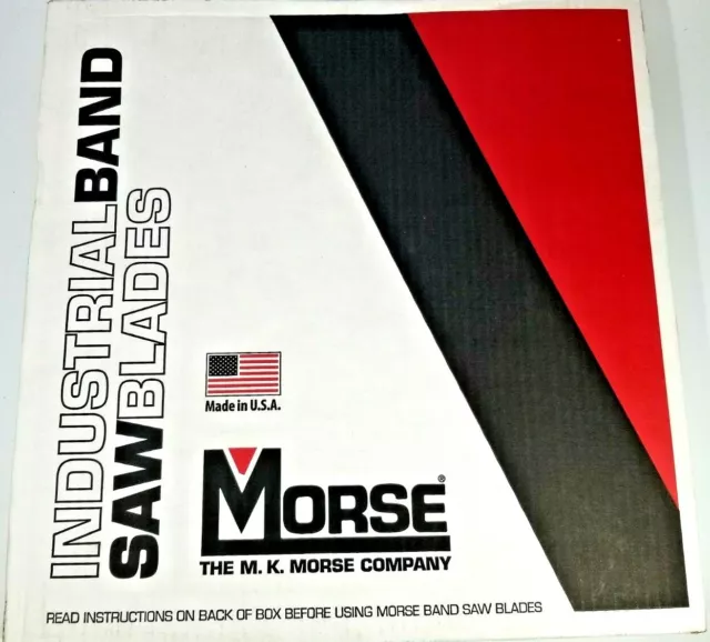 Morse Band Saw Blade, M42 1/2 35 10/14 10' Free Shipping