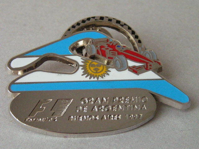 a PINS PIN ENAMEL F1 FORMULE 1 GP MONACO ALCATEL EGF DORE