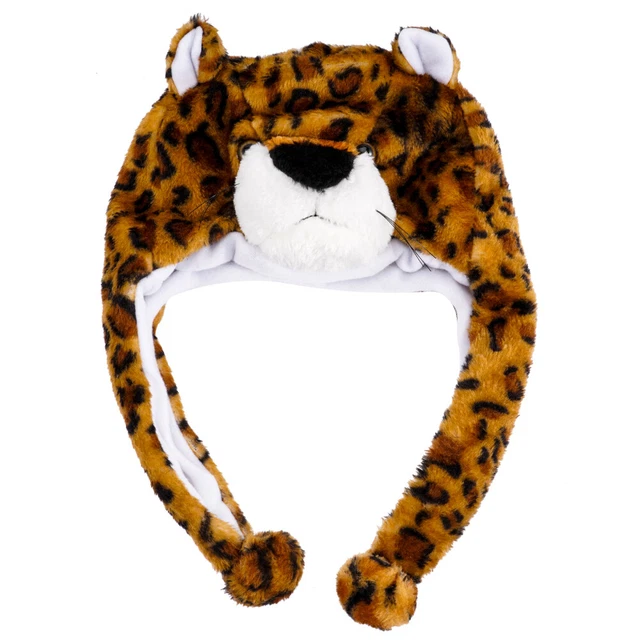 Leopard Hat Prop Cartoon Leopard Headress Performance Hat Party Leopard Hat