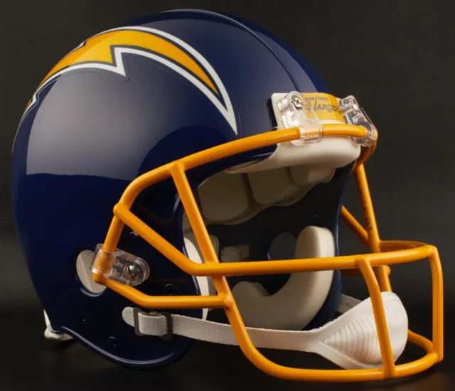 SAN DIEGO CHARGERS NFL Schutt OPO-SW Football Helmet Facemask / Faceguard 3