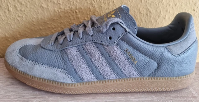 ADIDAS SAMBA OG grigio EU 46 2/3 US 12 UK 11,5 quasi nuove originali ...