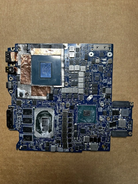 GOOD DELL ALIENWARE M15 R4 M17 Motherboard i7-10870H NV GN20-E3-A1 DPN ...