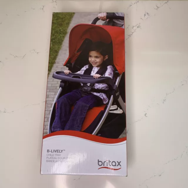 NUEVO Bandeja para niños Britax B-Lively 4 cochecito individual accesorio desmontable ENVÍO RÁPIDO