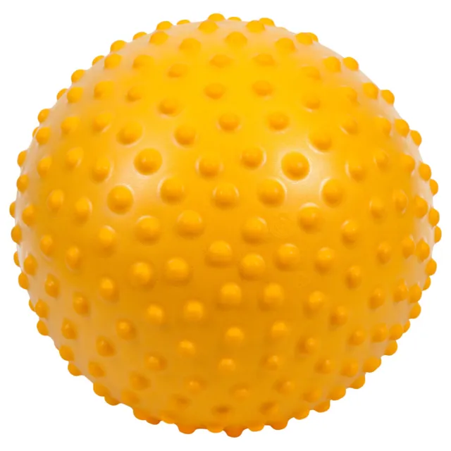 Sensy-Ball Igelball Massageball Reflexzonen Massage Selbstmassage 28 cm in Gelb