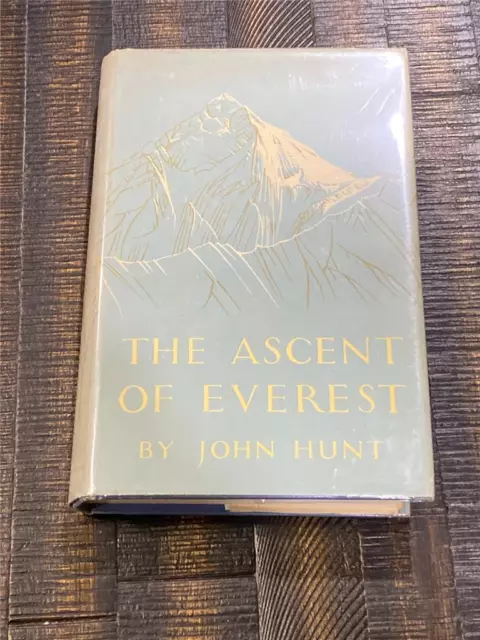 1953 HCDJ The Ascent of Everest John Hunt First Printing