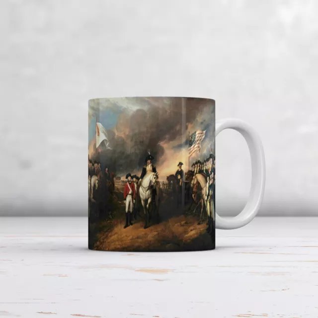 John Trumbull: The Surrender of Lord Cornwallis. Fine Art Mug/Cup. Ideal Gift