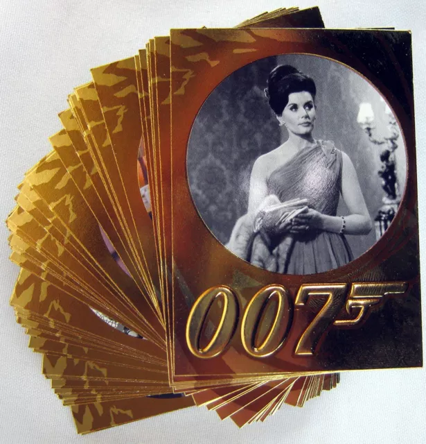 James Bond 50th Anniversary Series 2 - 99 Card base set PLUS SERIES 2 PROMO CARD