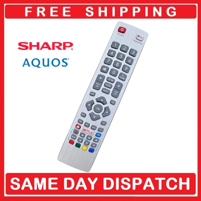 SHARP aquos (50BJ1KP / 4T-C50BJ1KF2FB-P) - TV REMOTE