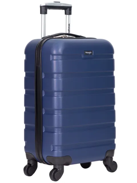 20" Rolling Carry-On Hardside Luggage Expandable Spinner Wheels Travel Suitcase