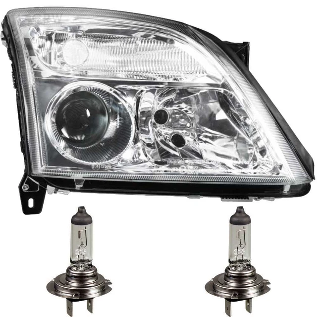 Halogen Headlight Right Opel Vectra C Year 04/02-08/05 H7/H7 with Indicator