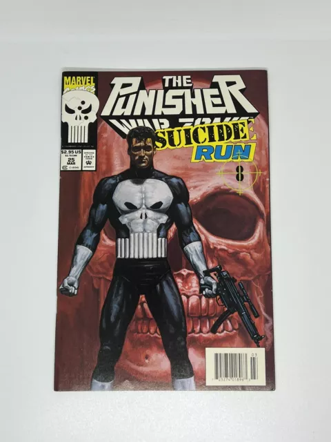 The Punisher War Zone #25 Suicide Run 1994